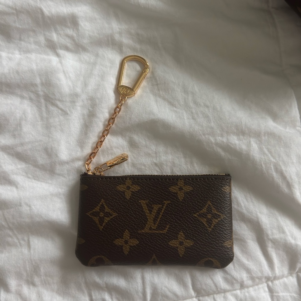Monogram Brown LV Key Pouch